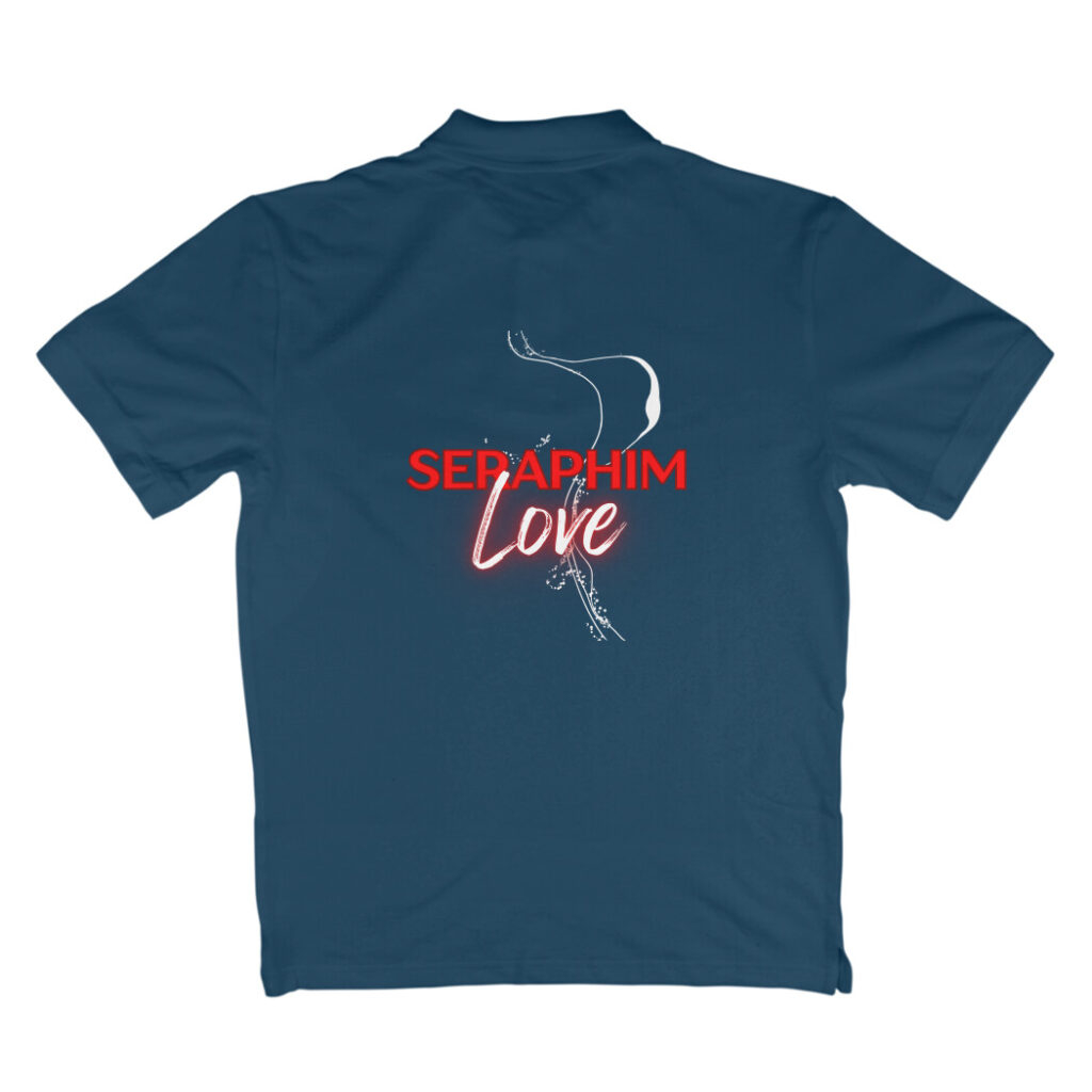 Seraphim Love Navy Blue Polo 2XL Men